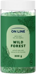 On Line ON LINE Sól do kąpieli Wild Forest 800 g
