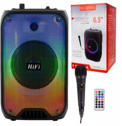 Głośnik LG Głośnik Bluetooth Bezprzewodowy Mobilny Kolumna Fm + Pilot Mikrofon Karaoke