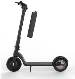 Beaster Elektrinis paspirtukas Beaster Scooter BS801BMAX, 700 W, 36 V, 12.8 Ah, 25,4 cm ratai, juodas