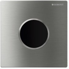 Przycisk spłukujący Geberit Elektroniczny zestaw uruchamiający WC Geberit, IR, zasilanie bateryjne, Sigma10, stal nierdz. (DWZ)