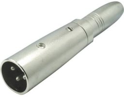 Adapter AV Cliff Kash XLR-adapter wtyk XLR - połączenie Jack 6,3 mm Mono Poltal:3 1 szt