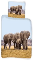 Trixie Elefant Pościel 140 x 200 100 procent bawełny
