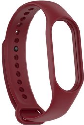 Smartband OEM Opaska Smart Band M5/M6 BORDOWY / Burgundzki