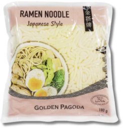 ITA-SAN Makaron ramen świeży japoński gotowy do zupy halal golden pogoda 180g
