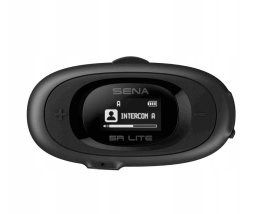 Sena Interkom motocyklowy Sena 5R-01D 5R Lite Bluetooth 5.1 700m z wyświetlaczem LCD i uniwersalnym zestawem mikrofonów na 2 kaski