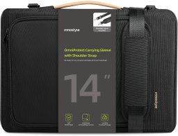Torba Innostyle Torba na laptop 14" INNOSTYLE, wodoodporna, etui z paskiem, czarna