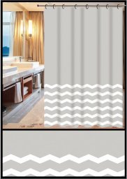 Sourcing SHOWER CURTAIN ZHY049-1 180X180CM
