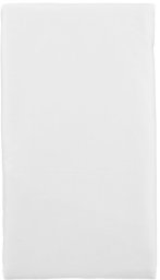 Domoletti Prześcieradło Fitted Sheet Cotton 90x200+25cm białe