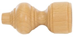 Domoletti CURTAIN ROD FINISHING WOOD OAK D28 (1)