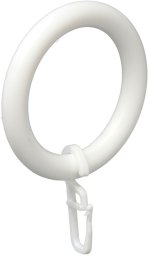 Domoletti CORNICE RINGS WITH HOOKS WHITE D28 (10)