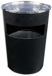 Kosz na śmieci Colorovo ROUND TRASH BIN WITH ASHTRAY T-Y0617M