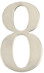 ion8 DOOR NUMBER 8 SS-8 62MM STAINLESS STE
