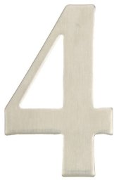 ExtraLink DOOR NUMBER 4 SS-4 62MM STAINLESS STE