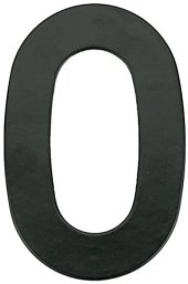 INA HOUSE NUMBER 0 MB-0 145MM BLACK
