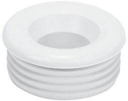 UN RUBBER TRANSITION D50X25 MM WHITE