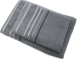 INA TOWEL TERRY 400 GSM 762 GREY 50X80