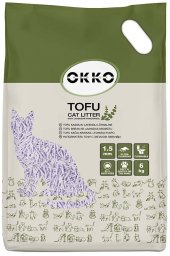 Żwirek dla kota Flamingo CAT LITTER TOFU LAVENDER SCENT 6KG