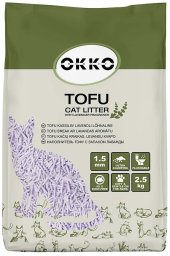Żwirek dla kota Flamingo CAT LITTER TOFU LAVENDER SCENT 2.5KG
