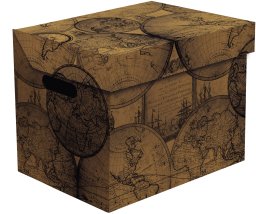 Inter-Tech FOLDABLE CARTON BOX34X25X26CM GLOBE