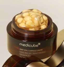 Apis MEDICUBE_Deep Vita C Capsule Cream krem do twarzy rozjaśniająco-ujędrniający 55g