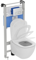 Zestaw podtynkowy Ideal Standard WC SET TESI WITH FRAME AND CHR BUTTON