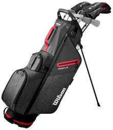 Wilson Zestaw kijów golfowych Wilson PROFILE, 10 kijów na stali z torbą, set