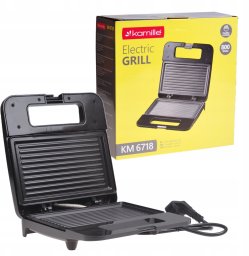Opiekacz Bestron OPIEKACZ 6718 CZARNY 800 W GRILL