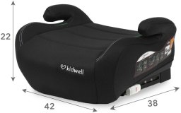 Fotelik samochodowy BabySafe KIDWELL FOTELIK BOSTER PODSTAWKA OVAN BLACK 5906601700606