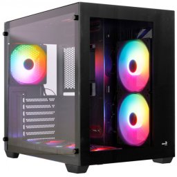 Obudowa Aerocool AeroCool Geh Midi Dryft MicroATX/ATX/MiniITX ARGB (black)