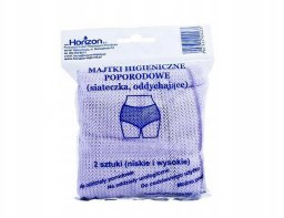 Majtki poporodowe Akuku HORIZON-MAJTKI POPORODOWE SIATKA 44-46 A 2 SZT