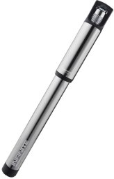 Lezyne Pompka ręczna BIRZMAN Infinite Apogee Road (Presta/Schrader), 160psi/11bar, Długość 255mm, CNC, Srebrna