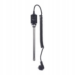 Grzejnik łazienkowy OSAKA GRZAŁKA ŁAZIENKOWA Z TERMOSTATEM RD10 600W CZARNA VOLUX // GRŁ-V-RD10.600.CZ