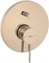 Bateria wannowa FDesign ONA BATERIA WANN-NATR. P/TYNK.ROSE GOLD