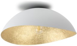 Lampa sufitowa Sigma Solaris M 40612 plafon sufitowy 1x60W E27 biały/złoty