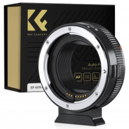 KiwiFotos Adapter bagnetowy K&F Concept - Canon EF / Canon RF