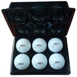 Volvik Piłki golfowe NIGHT EAGLE świecące led (różowe, 6 szt.)