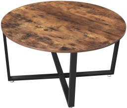 kontrast Stolik niski kawowy loft 88cm okrągły