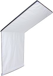 Aurora Flaga studyjna Aurora Floppy Flag 122x122cm Black/White