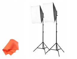 Zestaw studyjny Comitso Zestaw światła ciągłego FreePower 106 50x70cm SET 2400W 5500K ze statywem