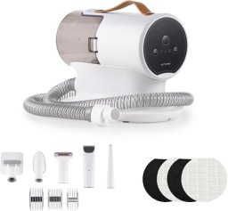 Maszynka do strzyżenia psa Headline Publishing Group Astropet Pet grooming machine with vacuum cleaner Libra Series