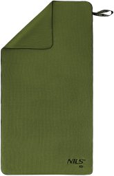 Nils Extreme NCR15 RĘCZNIK Z MIKROFIBRY WOJSKOWY KHAKI 120x60 cm NILS CAMP