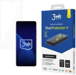 3MK Folia antymikrobowa 3MK SilverProtect+   montowana na mokro do Motorola Edge 60 Pro
