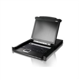 Konsola KVM Aten Przełącznik KVM LCD ATEN CL5708M 43 cm, USB-PS/2, VGA, 8 portów, US-Layout