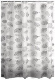 Ridder SHOWER CURTAINS FALLIN WHITE 180 X 200