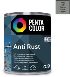 Pentacolor ANTICOR PAINT ANTI-RUST GREY 0.9L