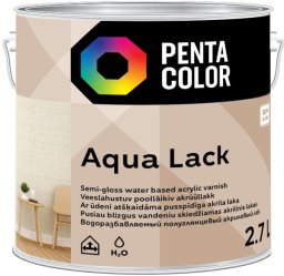 Pentacolor ACRYLIC LAQUER AQUA LACK SEMI GLOSS 2,7L
