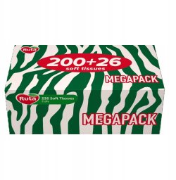 Ruta TISSUES RUTA WHITE FAMILY PACK BRICK 2SL