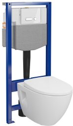 Zestaw podtynkowy Cersanit WC SET S701-781 WITH FRAM +GL WH BUTTON