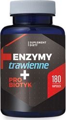 Hepatica Enzymy trawienne Probiotyk 180 kapsułek