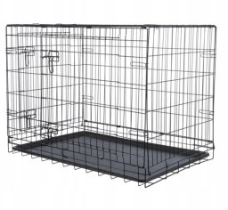 Trixie Trixie Home kennel, M–L: 93 × 69 × 62 cm, black